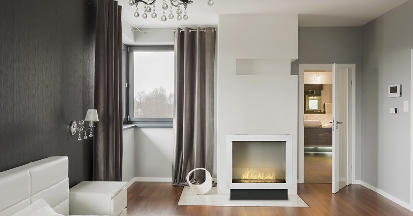 Atemberaubender Kamin für Ihr Schlafzimmer